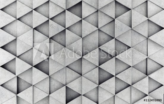 Picture of Concrete prism as a background 3D rendering